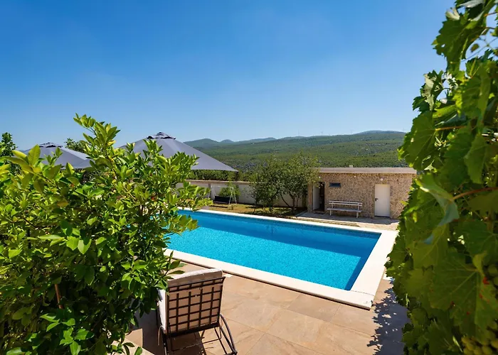 Casa de Férias My Dalmatia - Sucic With Private Pool And Mountain View *